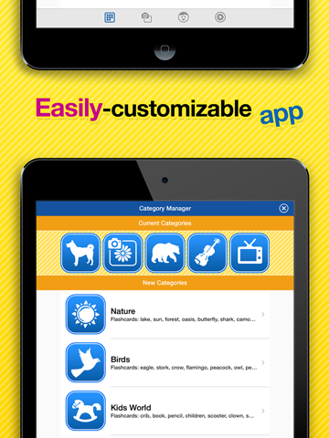 Smart Baby Touch HD - Amazing sounds in toddler flashcards of animals, vehicles, musical instruments and much more iPad screenshot 4 - Education app