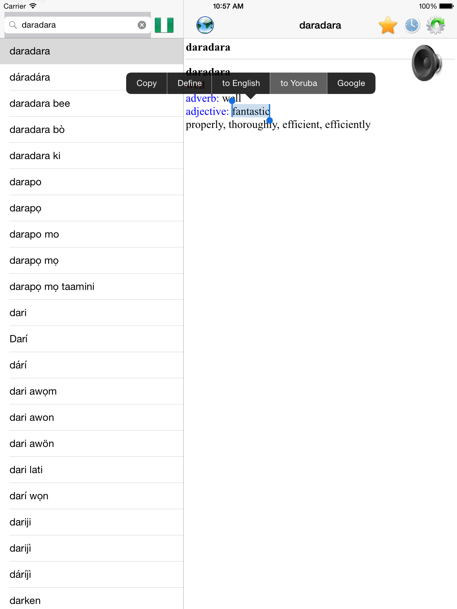 English Yoruba best dictionary translation - Gẹẹsi Yorùbá ti o dara ju itumö screenshot 8