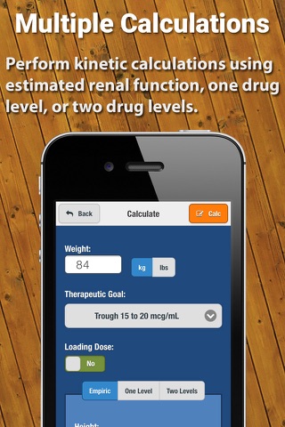 Vancomycin Calculator by ClinCalc screenshot 2