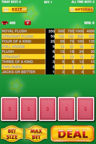 Deluxe VIP Poker : The Gambling Casino Card Luxury Game - Free screenshot 2