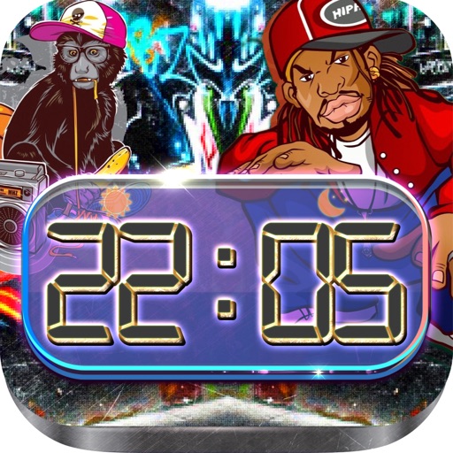 iClock – Hip Hop : Alarm Clock Wallpapers , Frames and Quotes Maker For Pro icon