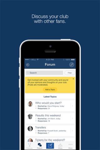 Fan App for Falkirk FC screenshot 3