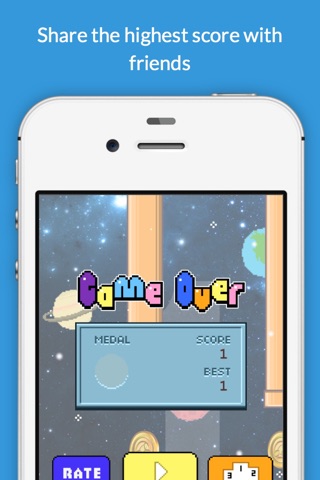 Flappy Space : Latest Endless Adventures screenshot 4