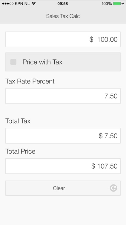 Sales Tax Calculator App for FREE