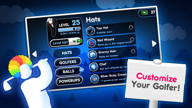 ‎Super Stickman Golf 2 Screenshot