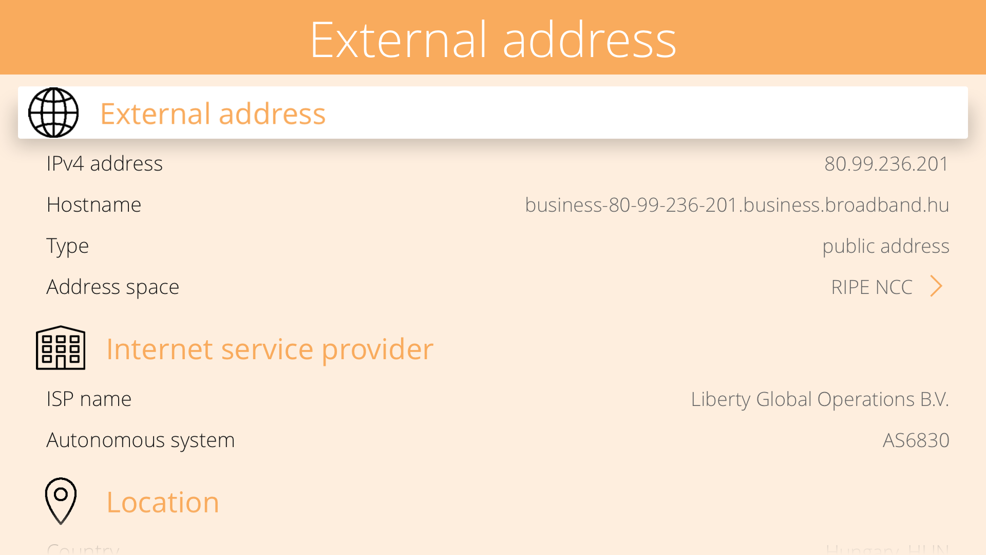Air Address