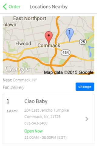 Ciao Baby Ordering screenshot 2