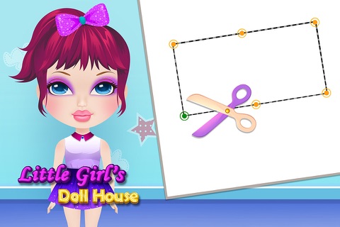 Baby Doll House Salon - DIY Mini Home Girls Game screenshot 2