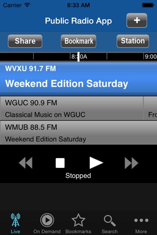 Public Radio App screenshot 2