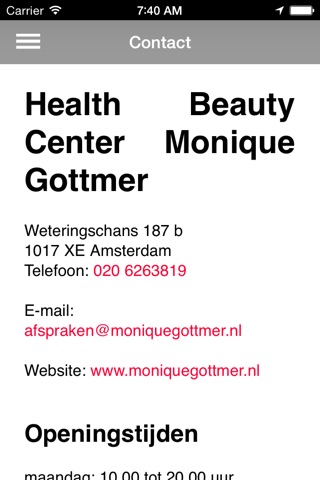 Monique Gottmer VIP App screenshot 3