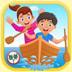 Row Your Boat- Sing along Nursery Rhyme Activity for Little Kids