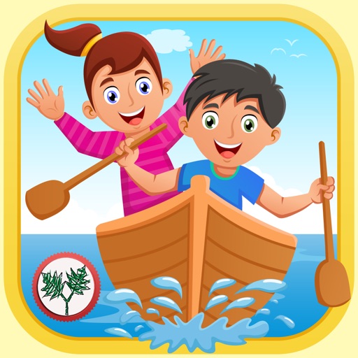 Row Your Boat- Sing along Nursery Rhyme Activity for Little Kids