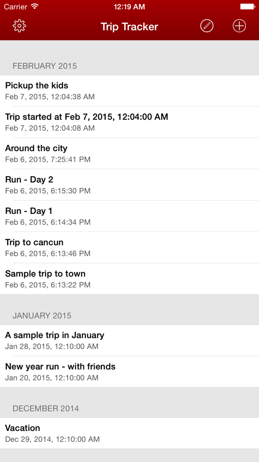 GPS Trip Tracker - 1.0 - (iOS)