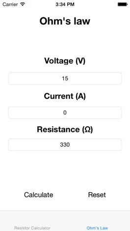 Game screenshot Resistor Color Calculator mod apk