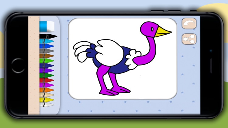 Zoo animals drawing pages app screenshot-4