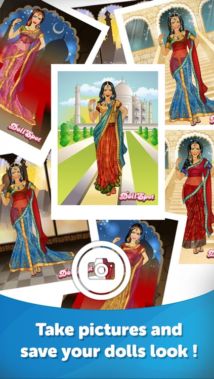 Indian Bride Dress Up-Fun Doll Makeover Game by DollSpot.com