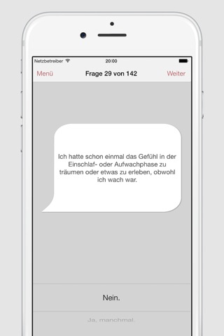 Schlaf Test screenshot 2