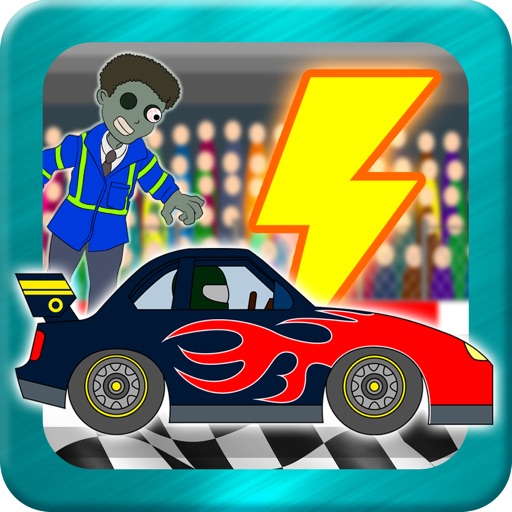 Drive Away From The Angry Zombie Mob! iOS App