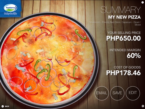 Fonterra Pizza Builder - Philippines screenshot 4