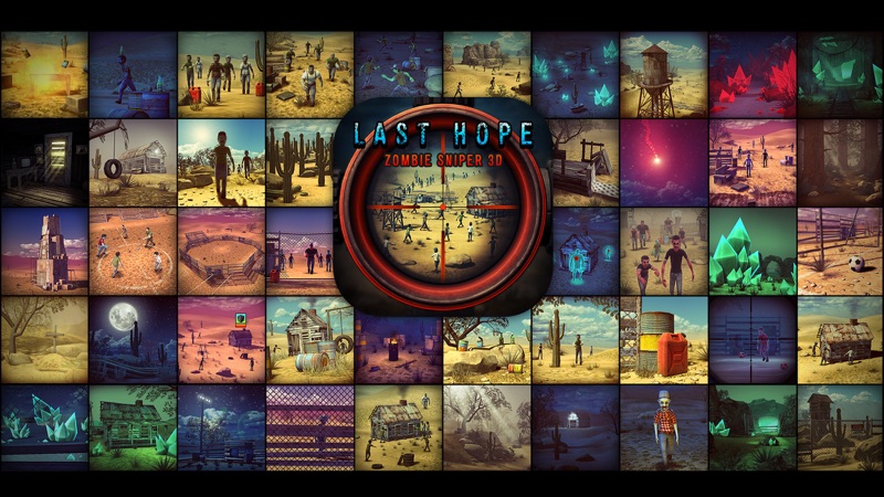 Last Hope - Zombie Sniper 3D screenshot 1