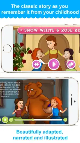 Game screenshot Snow White and Rose Red - Narrated Children Story mod apk