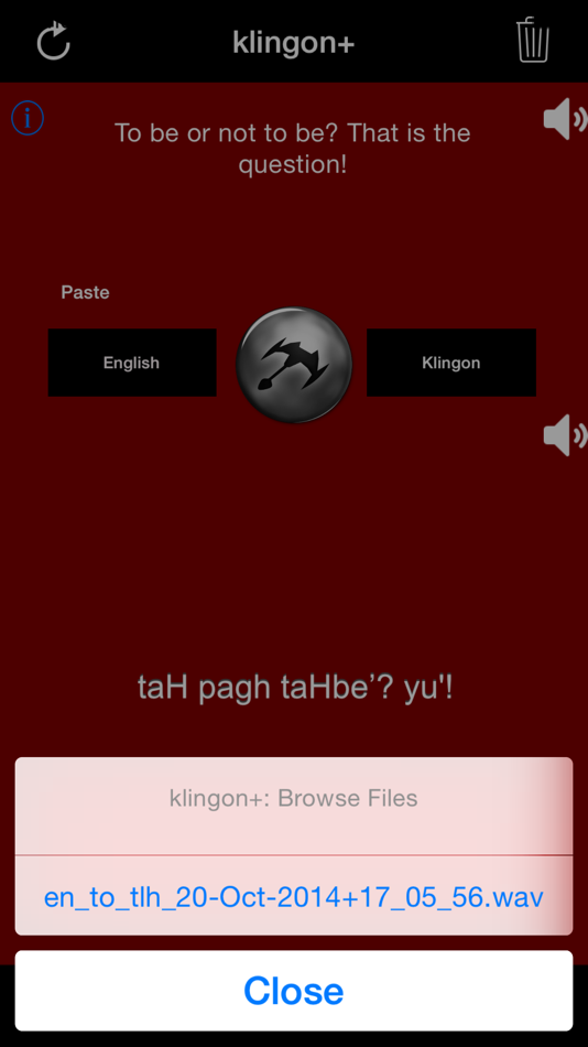klingon+ - 1.0 - (iOS)