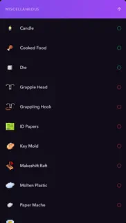 craft - crafting guide for the escapists iphone screenshot 1