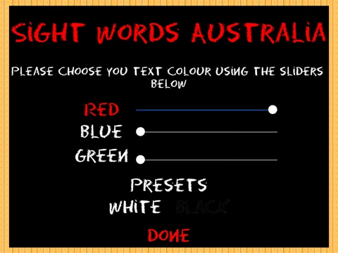 Sight Words Australia School Edition screenshot 4