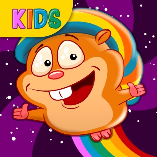 Rainbow Hamster For Kids iOS App