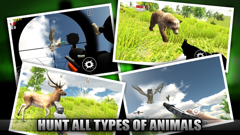 Ace Bird Sniper 2014 - Hunting Birds & Animals, Adult Simulator Hunter Games screenshot 2