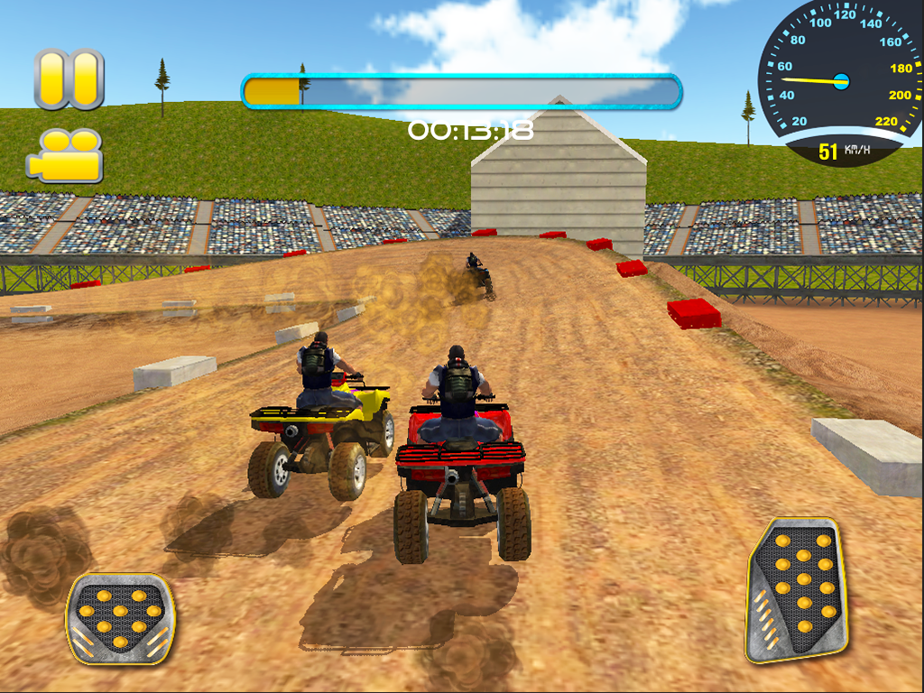 ATV Stunt Bike Race Free screenshot 8