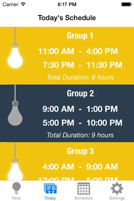 Nepal Load Shedding Schedule
