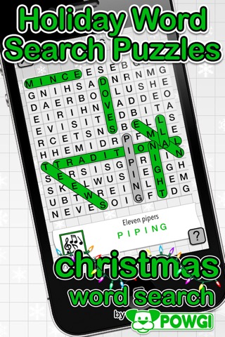 Christmas Word Search by POWGIのおすすめ画像1