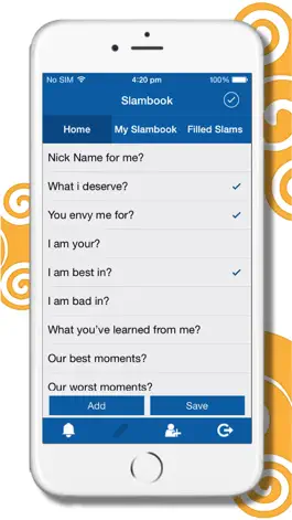 Game screenshot Slambook App hack