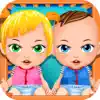 Mommy's Twins New Babies Doctor - my baby newborn mother spa salon game for kids delete, cancel