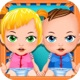 Mommy's Twins New Babies Doctor - my baby newborn mother spa salon game for kids app icon - Games app for iPhone
