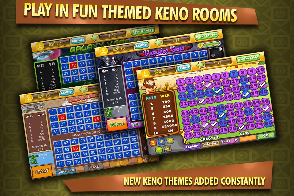 Keno Kingdom Cash Lounge - Britain's Most Popular Real Money Gambling And Casino screenshot 2