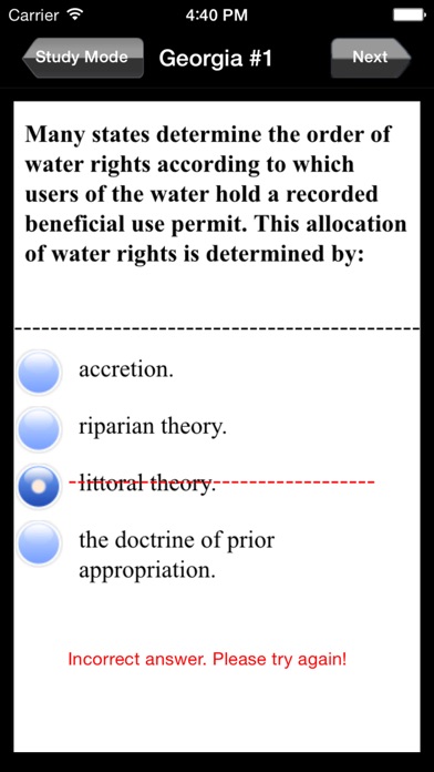 Georgia Real Estate Agent Exam Prep Screenshot