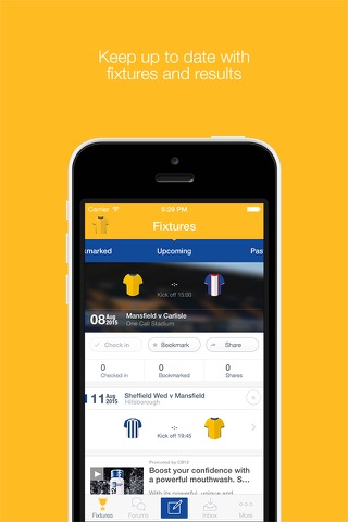 Fan App for Mansfield Town FC screenshot 3