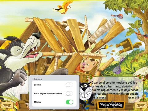 The Three Little Pigs Interactive Fairy Tale screenshot 3