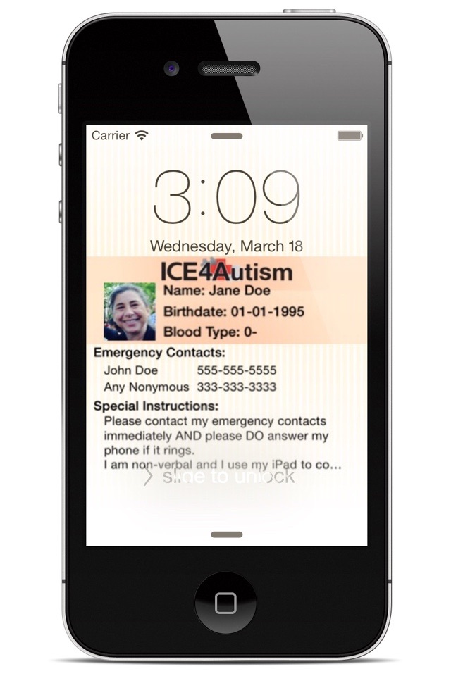 ICE4Autism screenshot 3