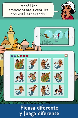 Smart Kids : Gate of Atlantis - Intelligent thinking activities to improve brain skills for your family and school screenshot 2