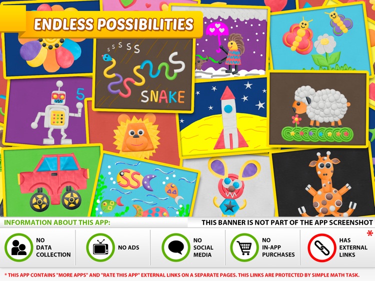 Imagination Box - creative fun with play dough colors, shapes, numbers and letters screenshot-4