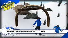 Game screenshot Real Mountain Ski Game apk