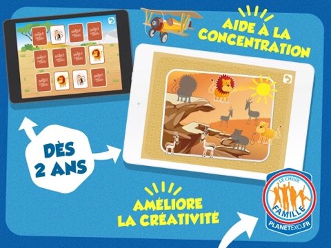 Screenshot #5 pour Mes premiers Puzzles : Les animaux de la jungle et de la savane [Gratuit]
