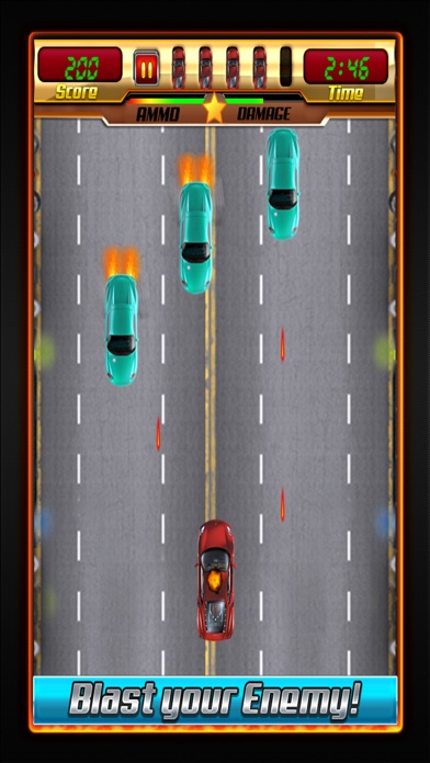 Screenshot #3 pour Un fou Racing Nitro Road Warrior Speed
