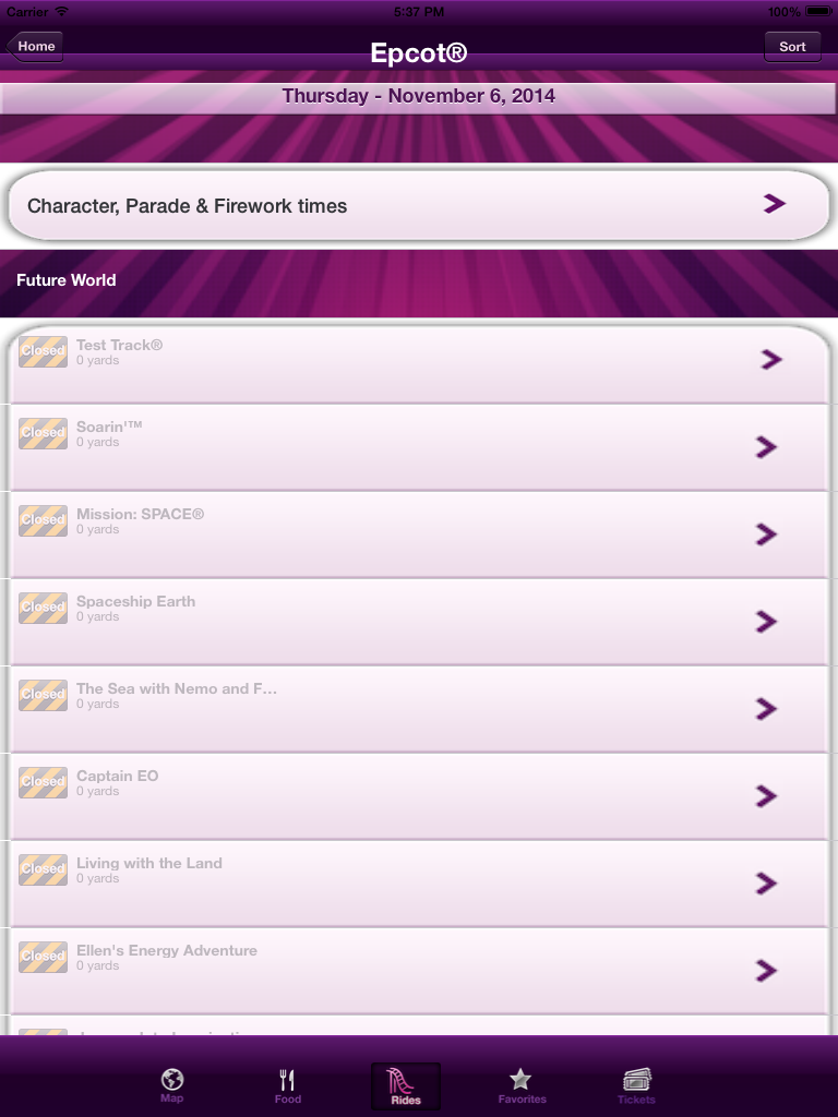 Wait Time For Disney Orlando by apptasmic.com screenshot 8