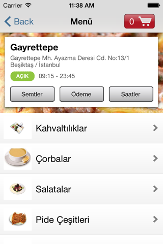 Egeden Gayrettepe screenshot 2