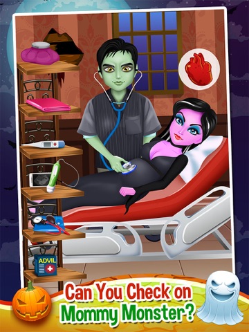Mommy's Monster Pet Newborn Baby Doctor Salon - my new born spa care games!のおすすめ画像1