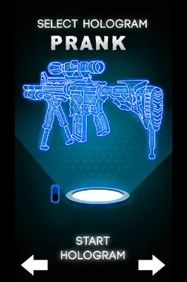 Game screenshot Hologram Weapon 3D Simulator hack